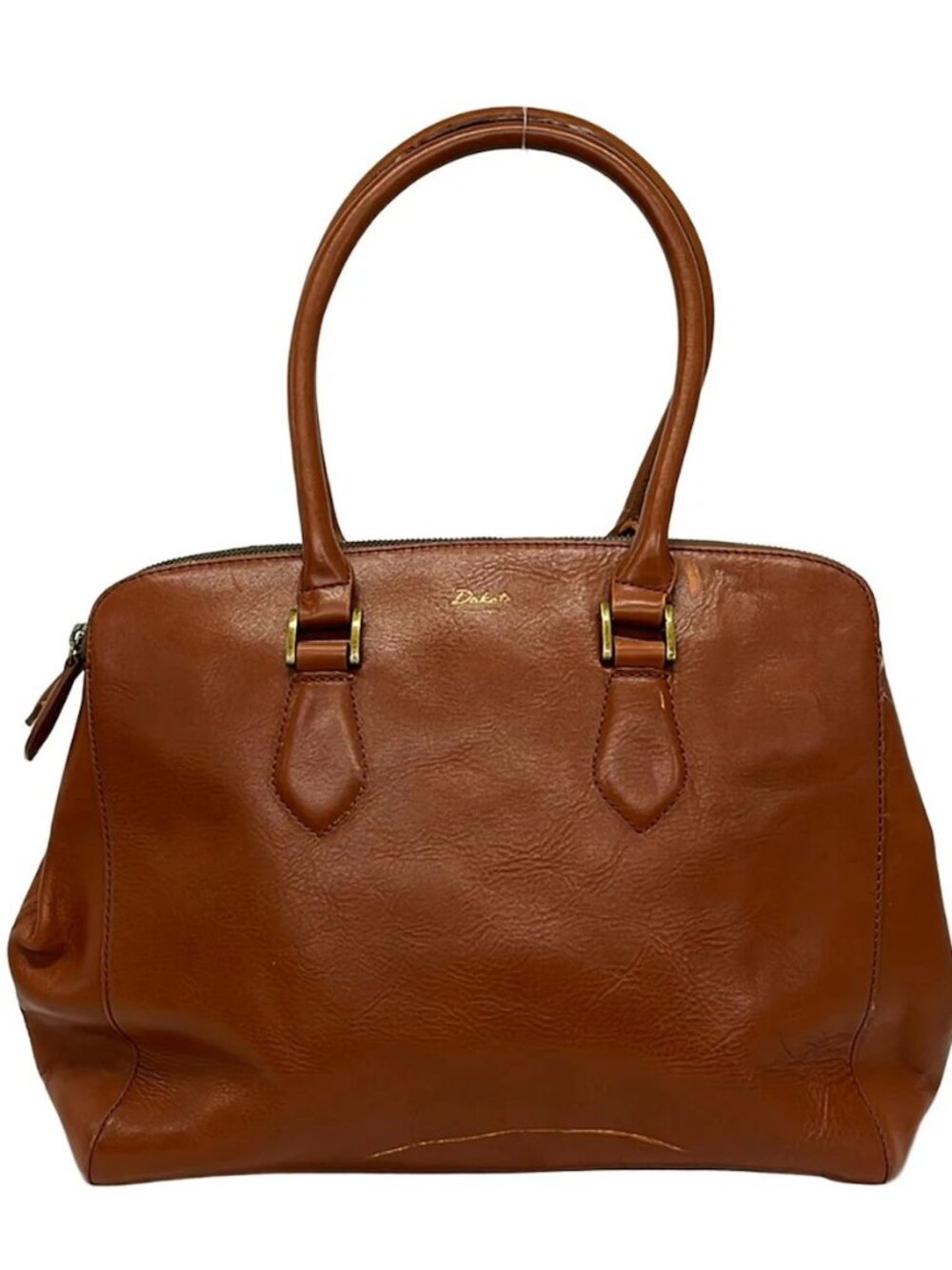 Dakota Brown Leather Tote Bag